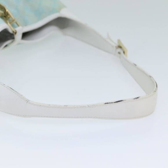 GUCCI GG Canvas Jackie Shoulder Bag Light Blue 001 4057 Auth ep4384 - Picture 7 of 16